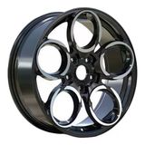 Lja-Dx1172-01 18 İnç 5X112 Passat Audi A3 A4 Mercedes C Uyumlu Et40 73.1 Black Finished 18 İnç Jant Takımı (4 Adet)