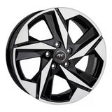 Lja-Dx303-02 16 İnç 4X100 Clio Symbol Corsa Megane Uyumlu Et40 67.1 Black Finished 16 İnç Jant Takımı (4 Adet)