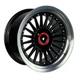 Lja-Gx02s5003-08-1 17 İnç 4X100 Et25 67.1 Black Diamond Gloss (Ön) 17 İnç Jant Takımı (4 Adet)