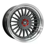 Lja-Gx02s5004-04-2 17 İnç 4X100 Et20 67.1 Anthracite Gilded Diamond (Arka) 17 İnç Jant Takımı (4 Adet)