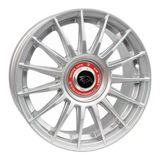 Lja-Gx362-03 17 İnç 4X100 Clio Megane Corsa Captur Uyumlu Et35 67.1 Silver Olympus 17 İnç Jant Takımı (4 Adet)