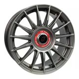 Lja-Gx362-04 17 İnç 4X100 Clio Megane Corsa Captur Uyumlu Et35 67.1 Matt Palladium Olympus 17 İnç Jant Takımı (4 Adet)