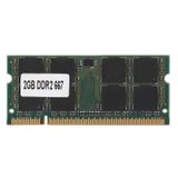 LJCM DDR2 2GB 667MHz Dizüstü Bilgisayar Belleği - Intel ve AMD Sistemli Dizüstü Bilgisayarlar için Güvenilir PC2 5300 200-Pin Dizüstü Bilgisayar RAM Bellek Yükseltme Modülü