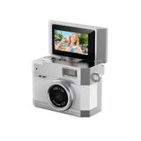 LK-026 Mini Dijital Kamera Küçük Katlanır 48MP Ekran Vlog Kamerası Selfie Video Kaydedici Taşınabilir Minyatür Kamera