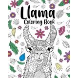 Llama Coloring Book