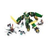 Lloyd’un Jet Robotu 71845-9 Yaş ve Üzeri Tutkunu Çocuklar Için 5 Minifigür ve Ejderha Figürü Içeren Yaratıcı Oyuncak Yapım Seti, Doğum Günü Hediyesi (1112 Parça) - 0 - Siyah