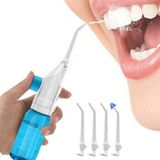 LM BODYCARE Taşınabilir Ağız Sulayıcı, Diş Temizleyici, Diş Fırçası, Kürdan, Burun Sulayıcı, Uygulama, Diş Temizleyici, Oral Hijyen, 4 Adet Nozul (Nozul)