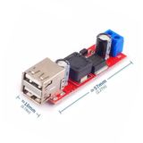 Lm2596 Dual Usb Power Modül Voltaj Düşürücü Mp3 Mp4 Araç Güç Mod
