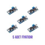 Lm2596 Mini Ayarlanabilir 3a Voltaj Regülatör Kartı - 5 Adet-4847