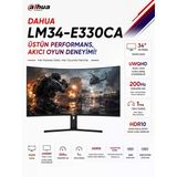 Lm34-E330ca 34″ 200Hz 1Ms Hdmı Dp Adaptive Sync Hdr10 Wqhd Va Curved 1500R Gaming Monitör