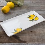 Lmn-0008 Dıkortgen Tabak 36 Cm Lımon