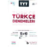 LMT Limit Yayınları Limit Yayınları TYT Türkçe 15 X 40 Denemeleri