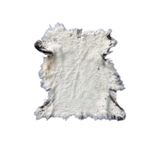 ln leather Naturel Dekoratif Boyasız Kısa Tüylü Doğal Desenli 60 x 50 cm Koyun Postu Paspas - Gerçek Deri Post