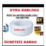 LNB ELENBİ UYDU CİHAZI ARASI KABLOSU 100MT METRE ANTEN UYDU KABLO
