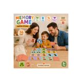lnly Montessori Hayvan Hafıza Oyunu | 36 Kart (18 Çift Hayvan Kartı) Memory Game | Eğitici Zeka ve Dikkat Geliştirici Eşleştirme Kartları