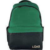 Loas Okul Sırt Çantası Rahat Taşıma İmkanıyla Su Geçirmez 3 Bölmeli 46x28x26 cm - Yeşil