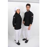 Lobby Uniform T Yaka Siyah Aşçı Ceket