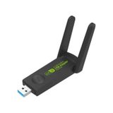 LOBO Sinyal Güçlendirici Kablosuz Usb Antenli Dongle 1300mbps Wifi Adaptörü Dual Band 2.4g/5ghz