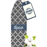 loca sweet home %100 Pamuk Ütü Masası Kılıfı - Özel YANMAZ YAPIŞMAZ Yüzey 5mm Süngerli - Amerika Desen (50x140 cm)