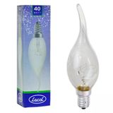 Local Şeffaf Kıvrık Mum Ampul 220V 40W E14 Duylu, Akkor Telli Halojen Mum Ampul