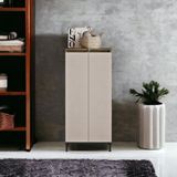 L'occi Concept Costa Çok Amaçlı Dolap Banyo,Mutfak,Ofis,Kiler Metal Ayaklı CS2-CV