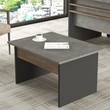L'occi Concept Darian B Ofis Sehpası 80cm*60cm Kahve-Beton-Antrasit DR2-CGA