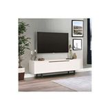 L'occi Concept Leena 160 Cm Tv Ünitesi Sehpası Metal Ayaklı Beyaz La1-w Malzeme Detayı :
