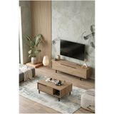L'occi Concept Leena Modern Tv Ünitesi ve Orta Sehpa 2'li Takım - Salon Mobilya Seti LA19-S