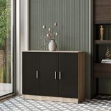 L'occi Concept Ofis Dolabı Modern Tasarım Siyah Renk 891x381x738 mm Ergonomik Kullanım