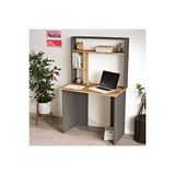 L'occi Concept Saint 90 cm Genç Çocuk Çalışma Masası Kitaplık Raf Çam-Antrasit SN2-AA