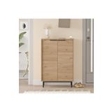 L'occi Concept Sleek 72 cm Ayakkabılık Metal Ayaklı 5 Raflı Sepet SK1-S