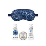 L'Occitane Shea Mini Bakım Üçlüsü, Seyahat Boy, Uyku Maskesi ile, 4'lü Set
