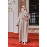 LOCCO Cantalı Tek Parca Namaz Elbısesı Taş