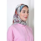 Lo'cella Pamuklu Soft Eşarp 4180-10 - Desenli