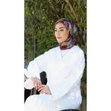 Lo'cella Pamuklu Soft Eşarp 4573-1 - Desenli