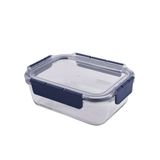 LocknLock Top Class Fırın & Saklama Kabı Dörtgen Kilitli 1.0 lt Mavi