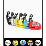 Locks Alarmlı Disk Kilidi Gri Motosiklet İçin Güvenlik Özelliği ile Koruma Sağlar
