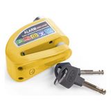 Locks Motosiklet Alarmlı Disk Kilidi 110DB - Sarı