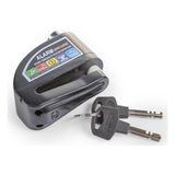 Locks Motosiklet Alarmlı Disk Kilidi 110DB Siyah Renk ile Güvenli Kilitleme Sağlar