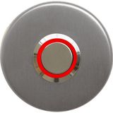 Lockway Z-101K Paslanmaz Tek Kontak Zil Butonu Kırmızı LED