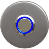 Lockway Z-101M Paslanmaz Tek Kontak Zil Butonu Mavi LED