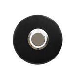 Lockway Z-101SB Siyah Paslanmaz Tek Kontak Zil Butonu Beyaz LED