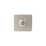 LOCKWAY Z-401B Paslanmaz 304 Kare Zil butonu 52x52mm Beyaz Led