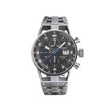 Locman Italy Montecristo Chrono Automatic Steel Çelik Erkek Kol Saati - Gri