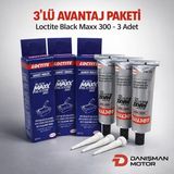 Loctite Black Maxx 300 Rtv Siyah Sıvı Conta - 3'lü Paket