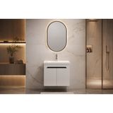 Lode Irma Beyaz 70 Cm Seramik Lavabolu Alt Banyo Dolabı
