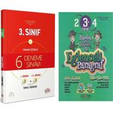 Lodos Yayınları Editör Yayınları 3. Sınıf 6 Deneme ve Lodos Eğlenceli Paragraf Soru Bankası Seti 2 Kitap