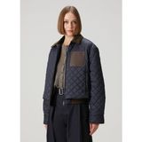 Loewe Lacivert Kapitoneli Crop Mont - 34