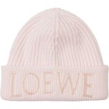 Loewe Pembe Logolu Kadın Yün Bere - Standart