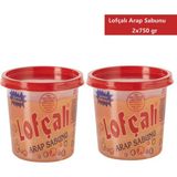 Lofçalı Katı Arap Sabunu Kase 750 gr x 2 Adet
